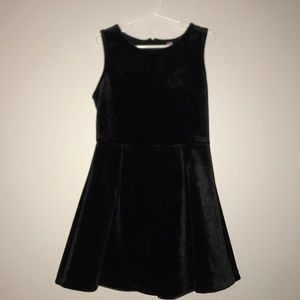 NEW Black Velvet Dress
